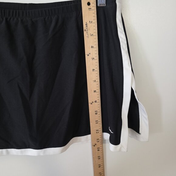 Nike Skort Skirt Golf Tennis Pickleball Athletic Lined Black Womens Medium - Picture 11 of 11